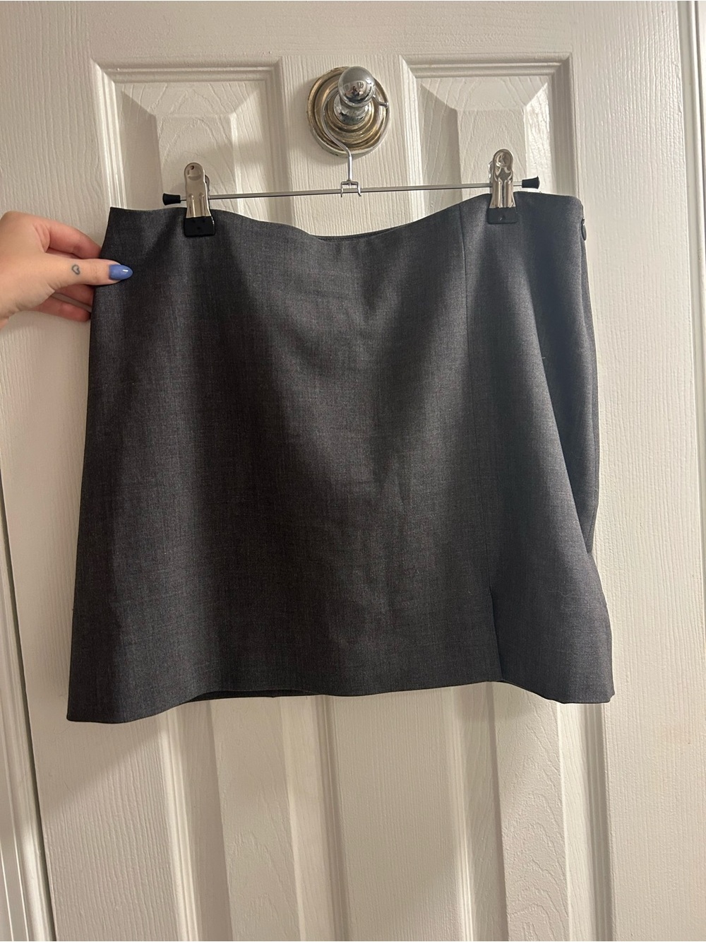Classic Gray Mini Skirt